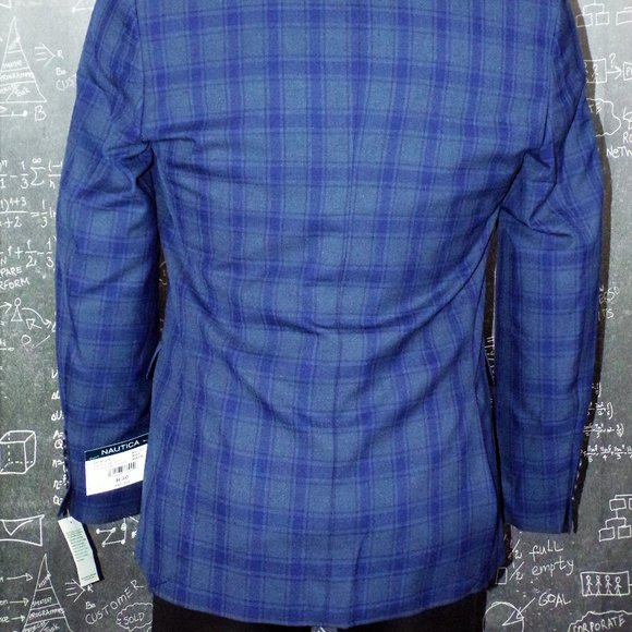 ๐ฅHP Nautica Windowpane Men's Sport Coat - Picture 5 of 6